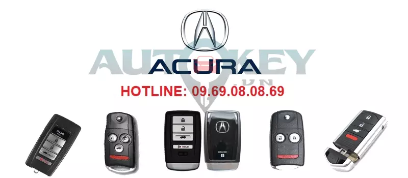 Làm Chìa Khóa Xe Acura - Autokey.Vn