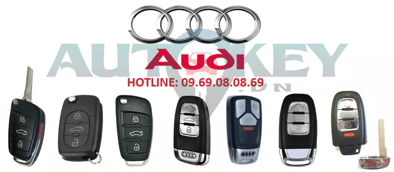 Làm Chìa Khóa Xe AUDI - Autokey.Vn