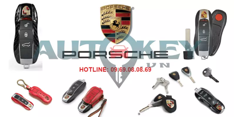 Làm Chìa Khóa Xe Porsche - Autokey.Vn