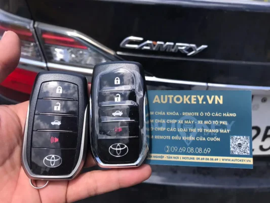 Làm Chìa Khóa Xe Toyota - AUTOKEY.VN